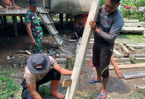 TMMD Kodim 1206/Putussibau: Harapan Baru untuk Keluarga Dedi Dores