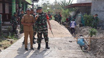 TMMD 129 Bojonegoro: Optimisme Baru dengan Proyek Drainase di Dusun Krebet