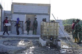 Rest Area Terpadu Hasil Kerjasama TMMD 129 Bojonegoro: Pusat Ekonomi dan Tempat Istirahat Nyaman
