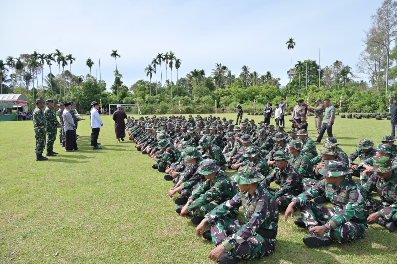 Ritual Peusijuek Sambut TMMD Ke-129 Kodim 0102/Pidie, Serukan Doa untuk Keselamatan