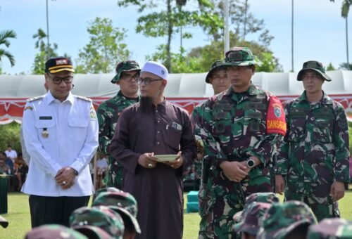 Upacara Adat Peusijuek Awali TMMD Ke-129 di Pidie, Doa untuk Personel