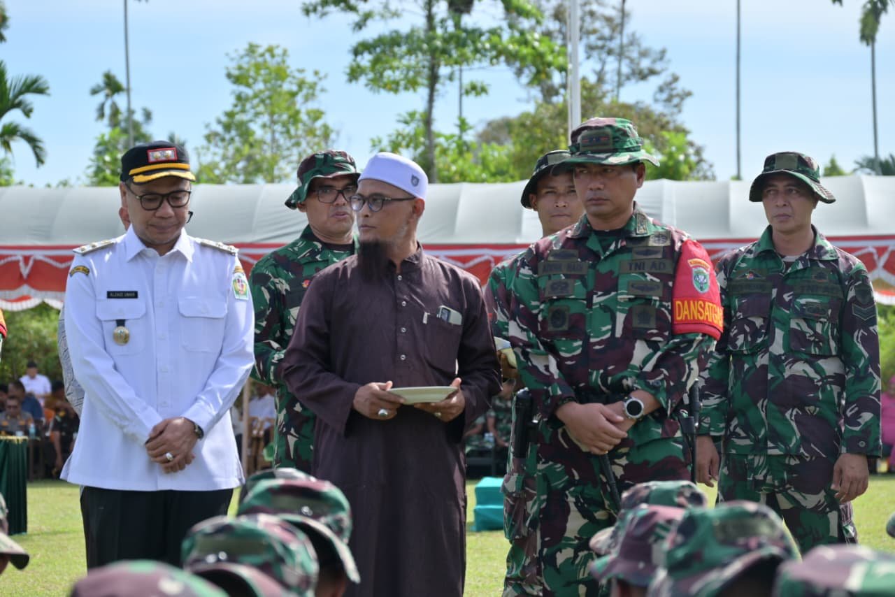 Upacara Adat Peusijuek Awali TMMD Ke-129 di Pidie, Doa untuk Personel