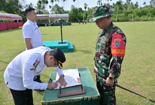 Peluncuran TMMD Ke-129 Kodim 0102/Pidie Dorong Pembangunan dan Kegiatan Sosial