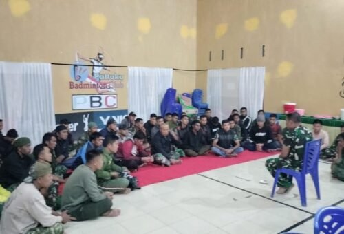 Pengecekan Personel TMMD Ke-129 di Bone, Apel Malam Jadi Kunci Kesiapan