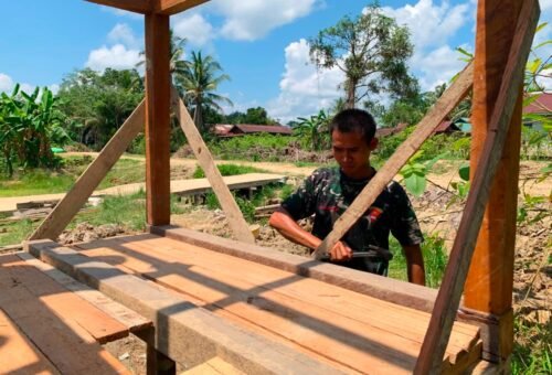 Pembangunan MCK di Masjid Al-Hidayah untuk Sehatkan Lingkungan