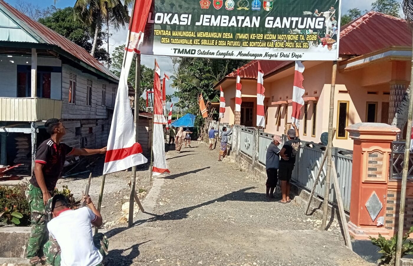 Kibaran Merah Putih Warnai Perayaan HUT ke-81 RI di Desa Tadang Palie