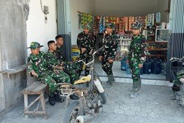 Warung Bu Yanti: Tempat Beristirahatnya Personel Satgas TMMD 129 Bojonegoro