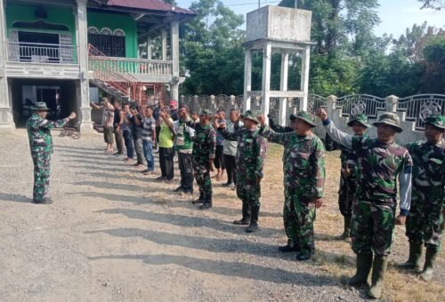 Rapat Pagi Satgas TMMD Ke-129 Kodim 0102/Pidie untuk Peningkatan Kinerja dan Sinergi