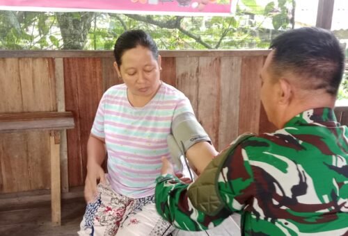 Kesehatan Masyarakat Jadi Prioritas Tim TMMD di Putussibau