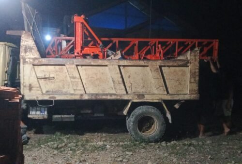 Kerja Sama Malam di Desa, Satgas TMMD dan Masyarakat Siapkan Pengeboran Air di Lhok Panah