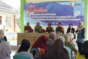 TMMD 129 Bojonegoro Luncurkan Program Kewirausahaan untuk Dukung UMKM di Kedungadem