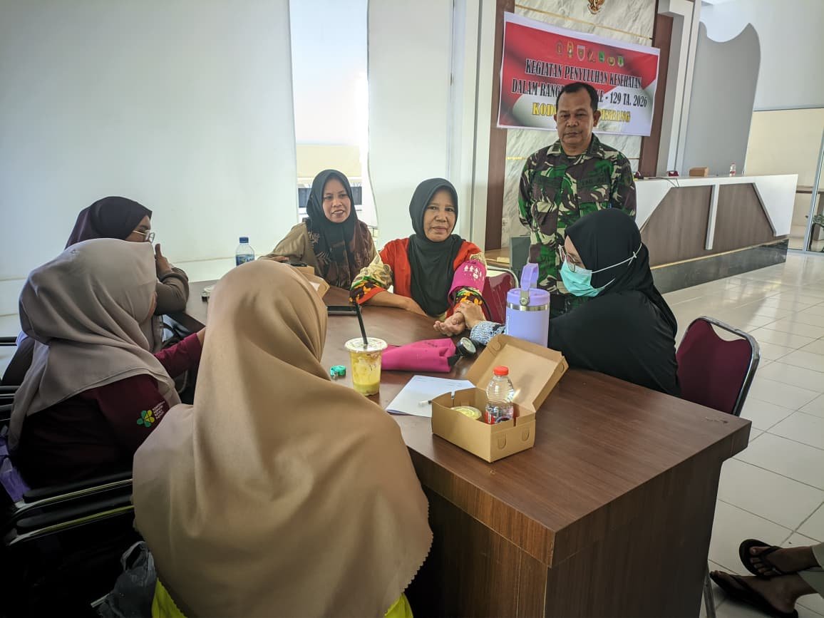 Pemeliharaan Kesehatan Masyarakat Melalui TMMD Ke-129 Kodim 1404/Pinrang
