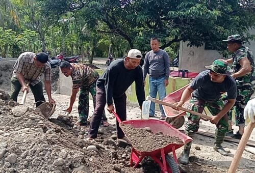 Sinergi Satgas TMMD dan Masyarakat dalam Mewujudkan Rumah Layak Huni