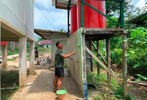 Pembangunan Sumur Bor di Masjid Al-Hidayah, Tanda Air Bersih Segera Tersedia