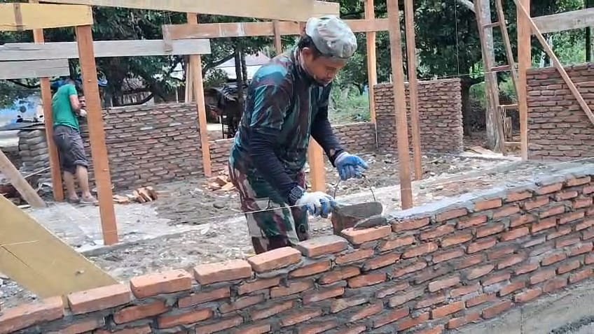 Keberhasilan Program TMMD Ke-129 Kodim 0102/Pidie dalam Merenovasi RTLH