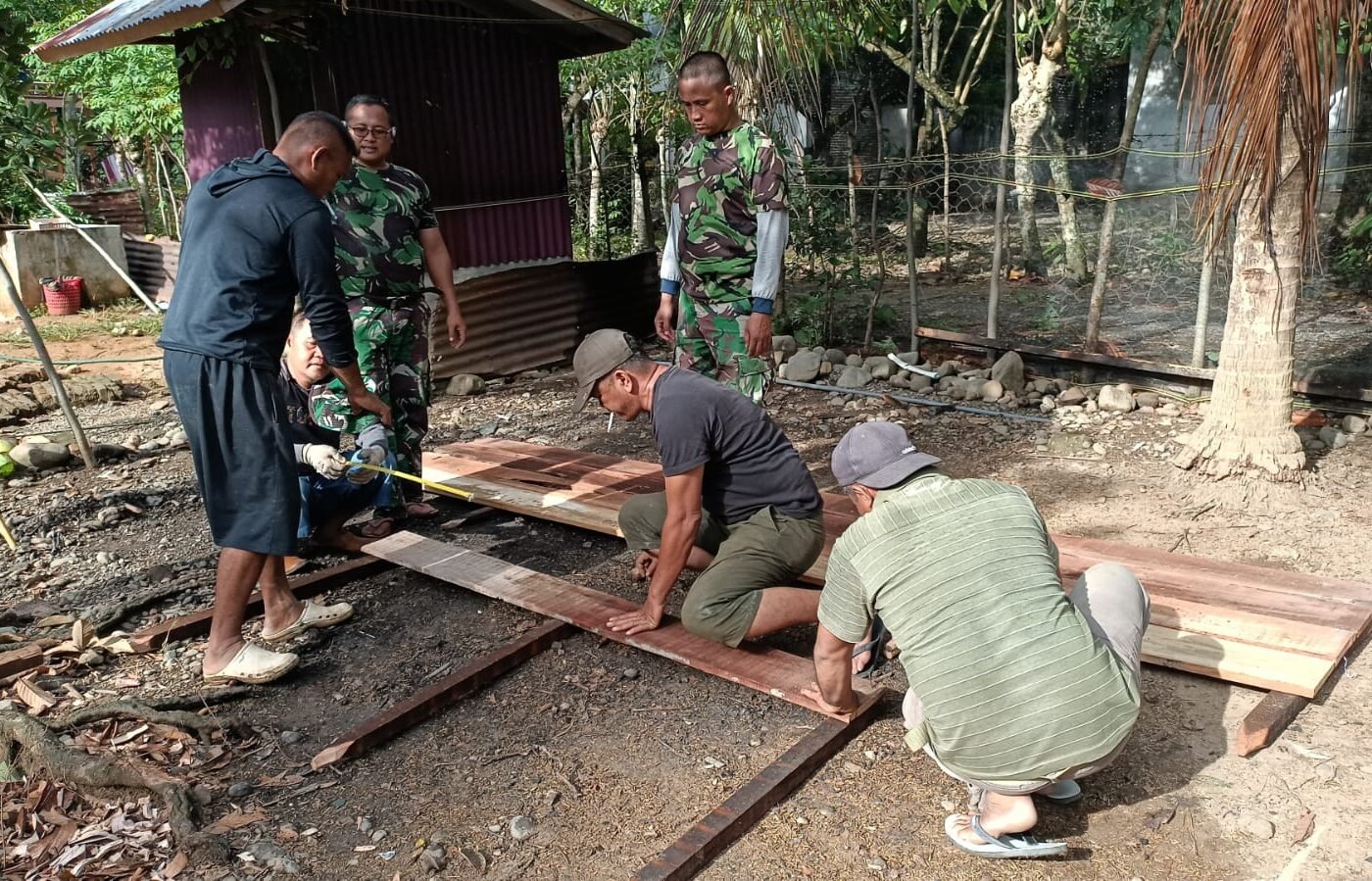 Kolam Lele untuk Pangan: Inisiatif Satgas TMMD Ke-129 Kodim 0102/Pidie