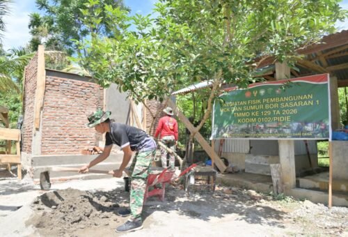 Progres Pembangunan Fasilitas MCK di Dayah Balul Ula Al-Munawarah Capai Tahap Penting