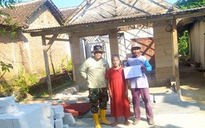 TMMD 129 Bojonegoro: Warga Kesongo Sambut Bahagia Bantuan Peningkatan Rumah