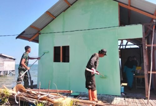 Progres Renovasi RTLH di Desa Polewali untuk Bapak Nardianto Menuju Penyelesaian