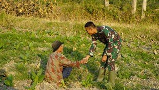 Sinergi TNI dan Warga, Menurut Serda Risky, Minggu (19/7/2026)