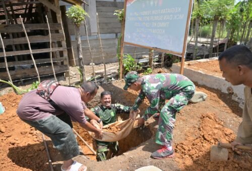 Pembangunan Septic Tank TMMD Ke-129 di Pidie Meningkatkan Kualitas Sanitasi Warga