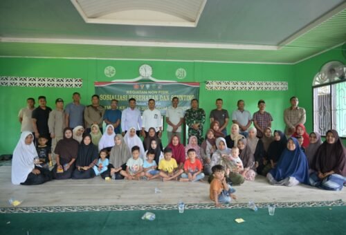Kolaborasi Satgas TMMD ke-129 dan Dinas Sosial untuk Pencegahan Stunting