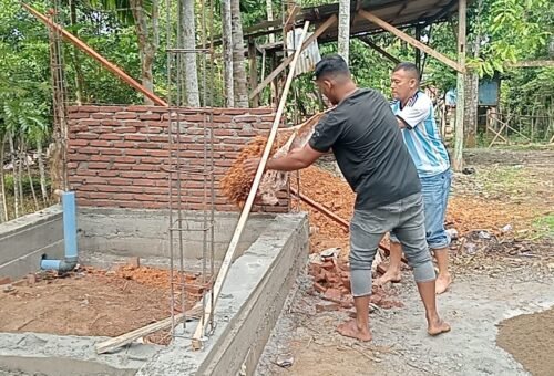 Kehadiran MCK di TPU Blang Cot Berkat Sinergi TNI dan Warga