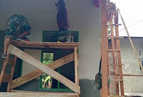 Semangat Satgas TMMD Ke-129 Kodim 0102/Pidie dalam Mewujudkan Impian Rabumah Amin