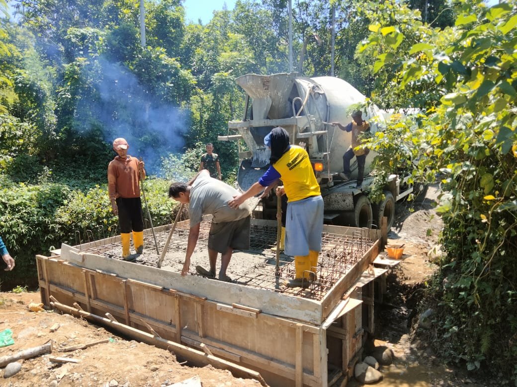 Program TMMD Kodim 0102/Pidie Tingkatkan Infrastruktur Pertanian di Pidie