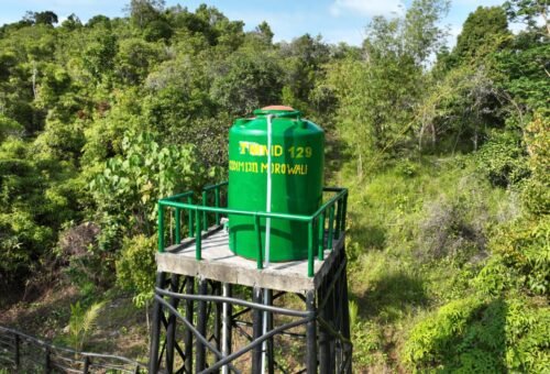 Warga Desa Umbele Kini Nikmati Akses Air Bersih