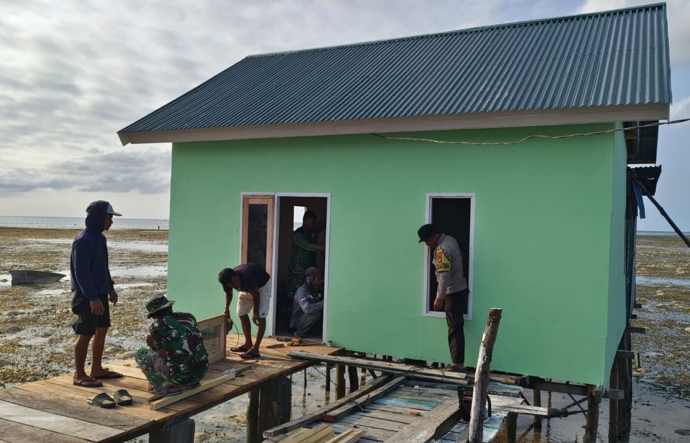 Proyek Renovasi RTLH Ibu Syamsiah Menuju Penyelesaian