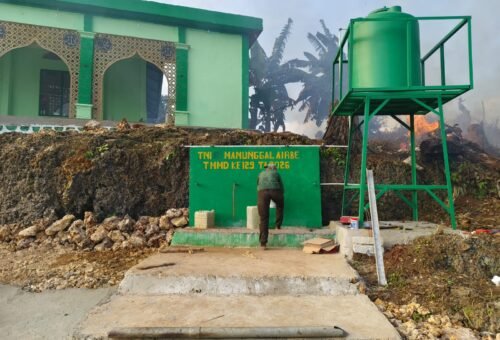 Proses Penyelesaian Manunggal Air Bersih TMMD ke-129 di Polewali