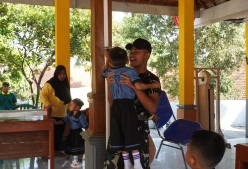 Komitmen Satgas TMMD ke-129 Kodim 0812/Lamongan dalam Meningkatkan Kesehatan Anak