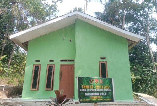 Mempercepat Pembangunan, Satgas TMMD Ke-129 Kodim 0410/KBL Genjot Sasaran Fisik di Pinang Jaya