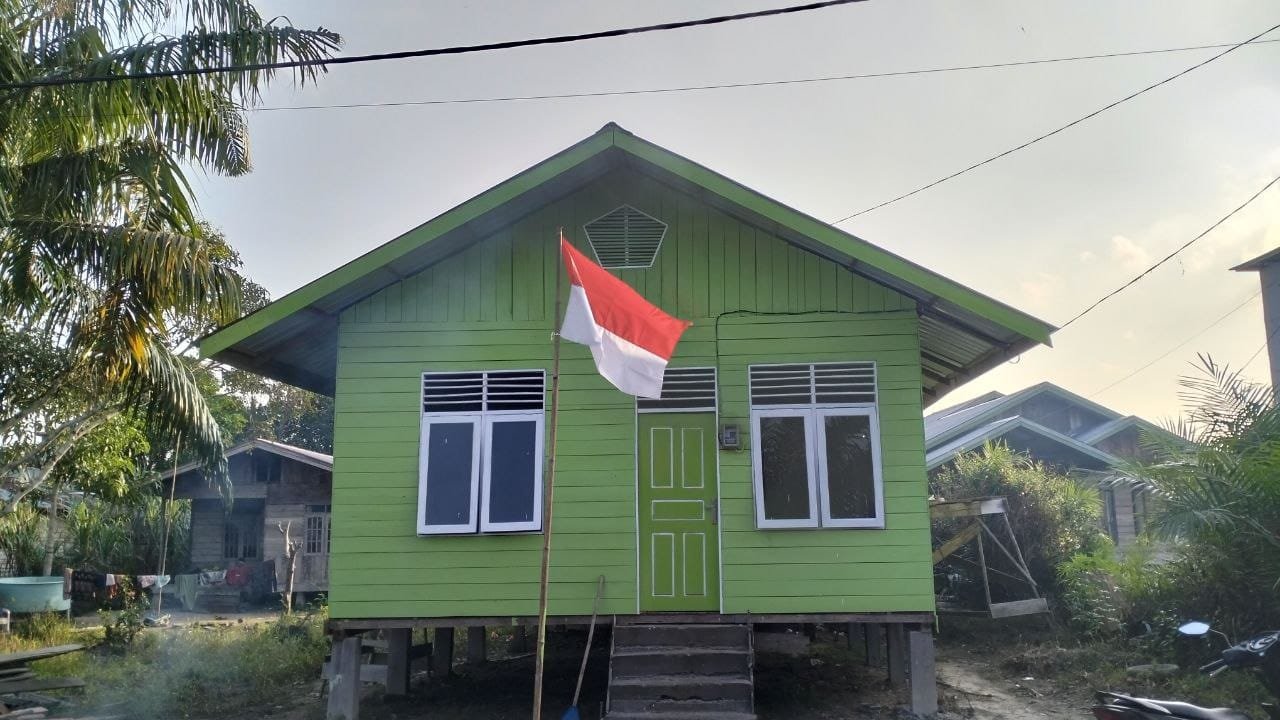 Kebahagiaan Ibu Asmawati, Rumah Baru Hasil Program TMMD Siap Dihuni