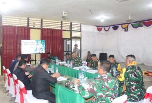 Evaluasi Program TMMD Ke-129 di Kapuas Hulu, TNI dan Masyarakat Bersinergi