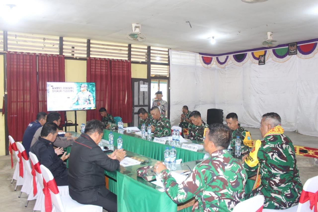 Evaluasi Program TMMD Ke-129 di Kapuas Hulu, TNI dan Masyarakat Bersinergi
