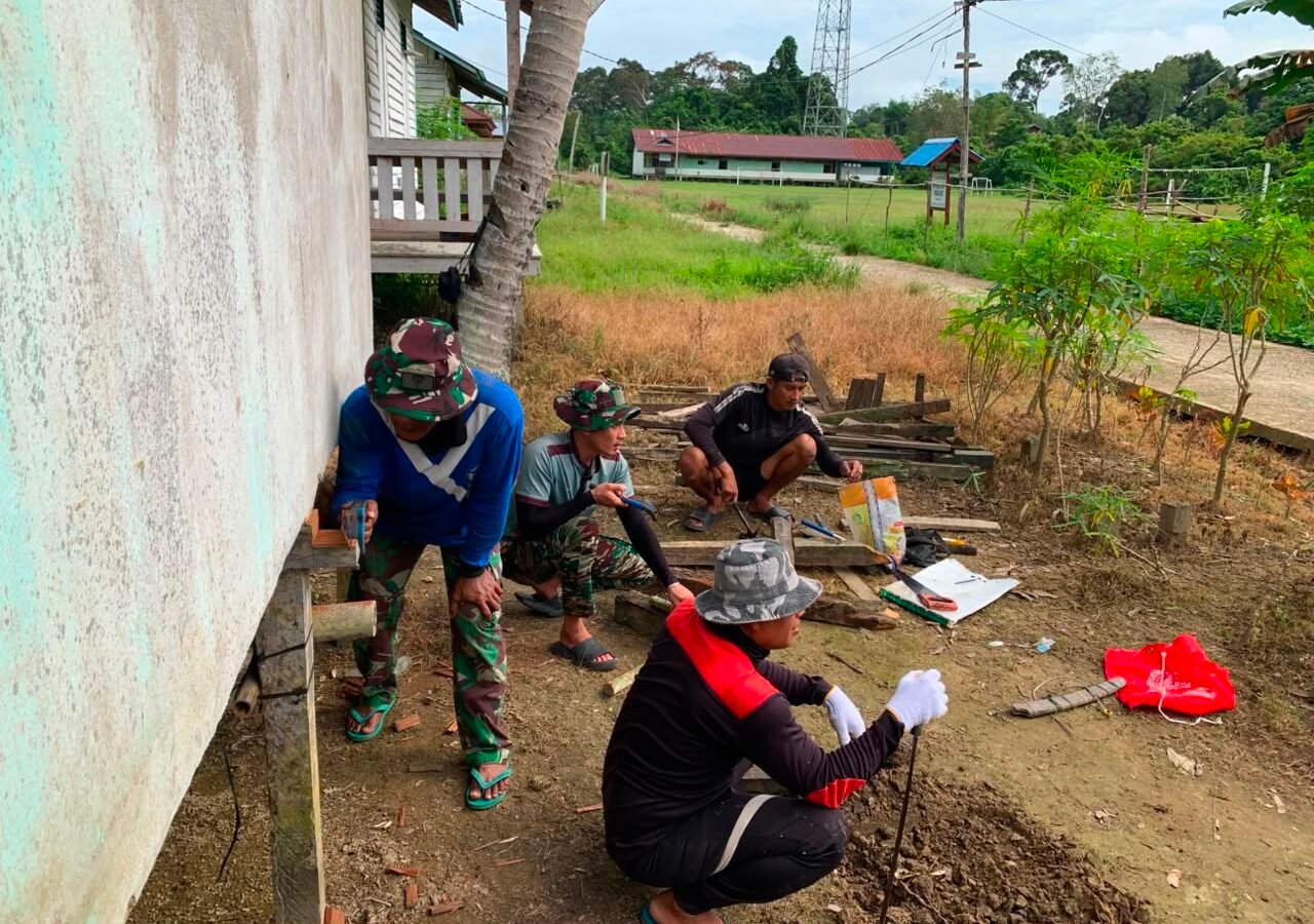 Gotong Royong di TMMD: Mewujudkan Hunian yang Layak untuk Warga