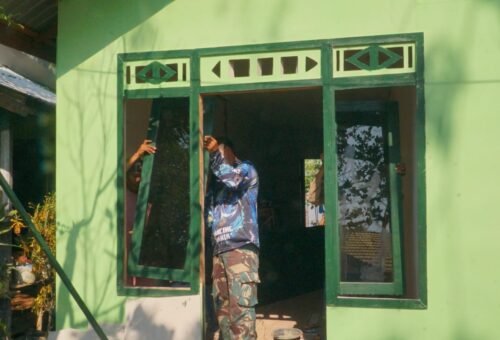 Kolaborasi Satgas TMMD dan Masyarakat, Perkuat Pembangunan Rumah Layak Huni