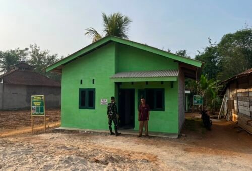 Keajaiban di Dusun Kandau: Transformasi Rumah Bapak Suwardi Berkat TMMD