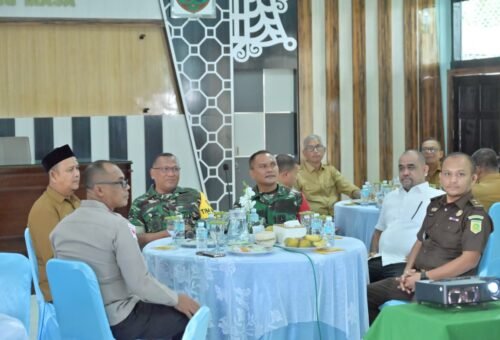Kunjungan Tim Pengawasan TMMD Ke-129 di Pidie, Forkopimda Dukung Penuh Proyek Pembangunan Desa