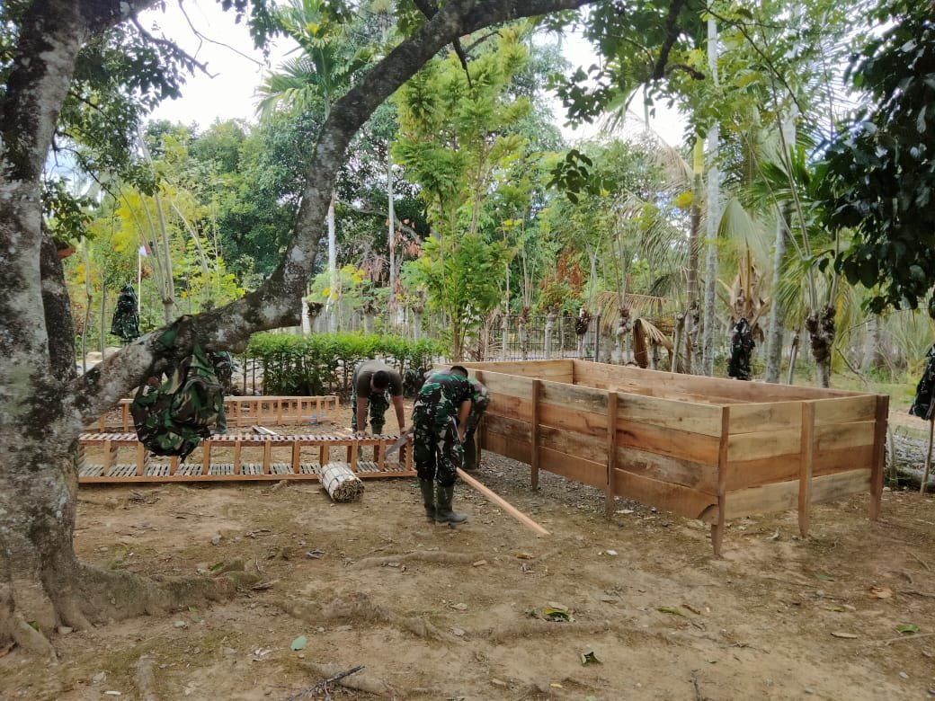 TMMD Ke-129 Kodim 0102/Pidie: Sinergi Rehabilitasi RTLH dan Ketahanan Pangan untuk Masyarakat