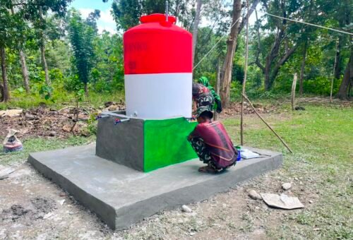 TNI AD Rampungkan Pembuatan 5 Sumur Bor dalam TMMD 129 Kodim Belu