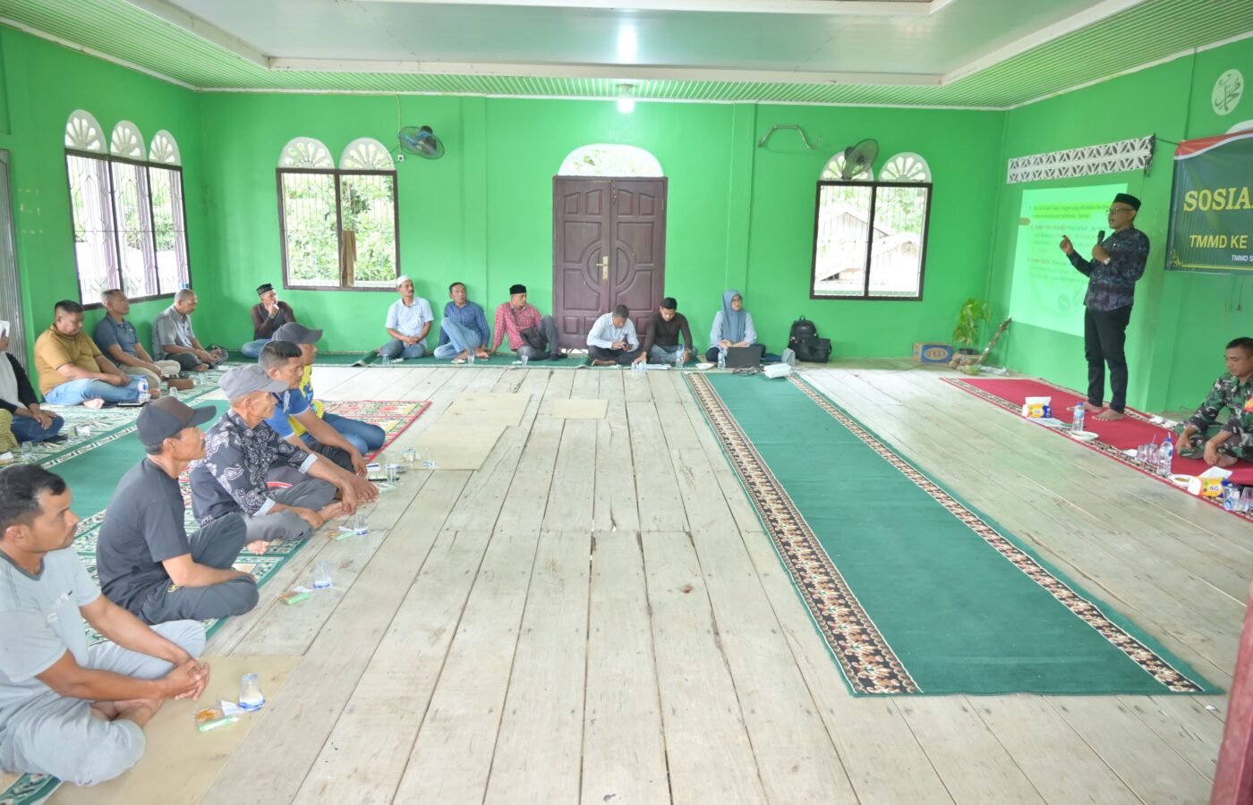 TMMD ke-129 Bantu Petani Lhok Panah Tingkatkan Pengetahuan Pertanian