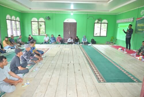 TMMD ke-129 Bantu Petani Lhok Panah Tingkatkan Pengetahuan Pertanian