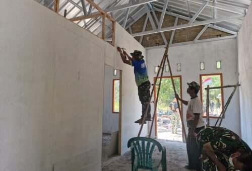 Peningkatan Kenyamanan Rumah RTLH Bapak Ardiansyah melalui Sekat Kamar