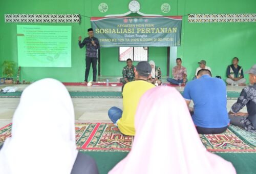 Peningkatan Kompetensi Petani Lhok Panah Melalui Penyuluhan oleh TMMD dan Dinas Pertanian