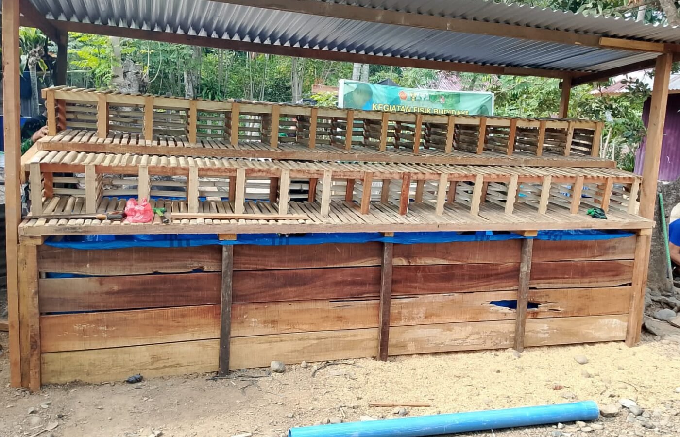 Pemberdayaan Ekonomi Melalui TMMD ke-129, Keluarga Penerima RTLH Siap Berbudidaya Lele dan Ayam