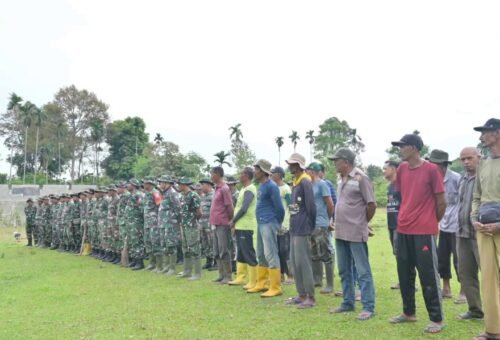 Upaya Satgas TMMD ke-129 Kodim 0102/Pidie Hadirkan Akses Air Bersih di Desa Blang Cot