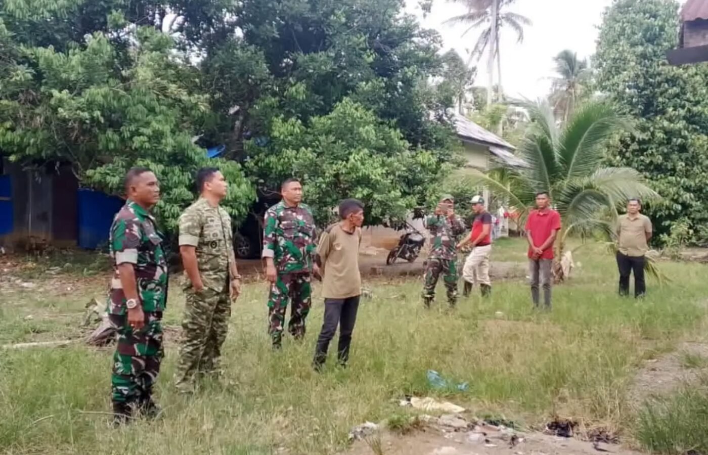 Dandim 0102/Pidie Lakukan Inspeksi Lokasi TMMD di Lhok Panah